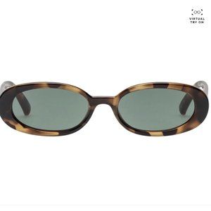 Le Specs Outta Love in Tortoise 90s style sunglasses Brand New w/ Case